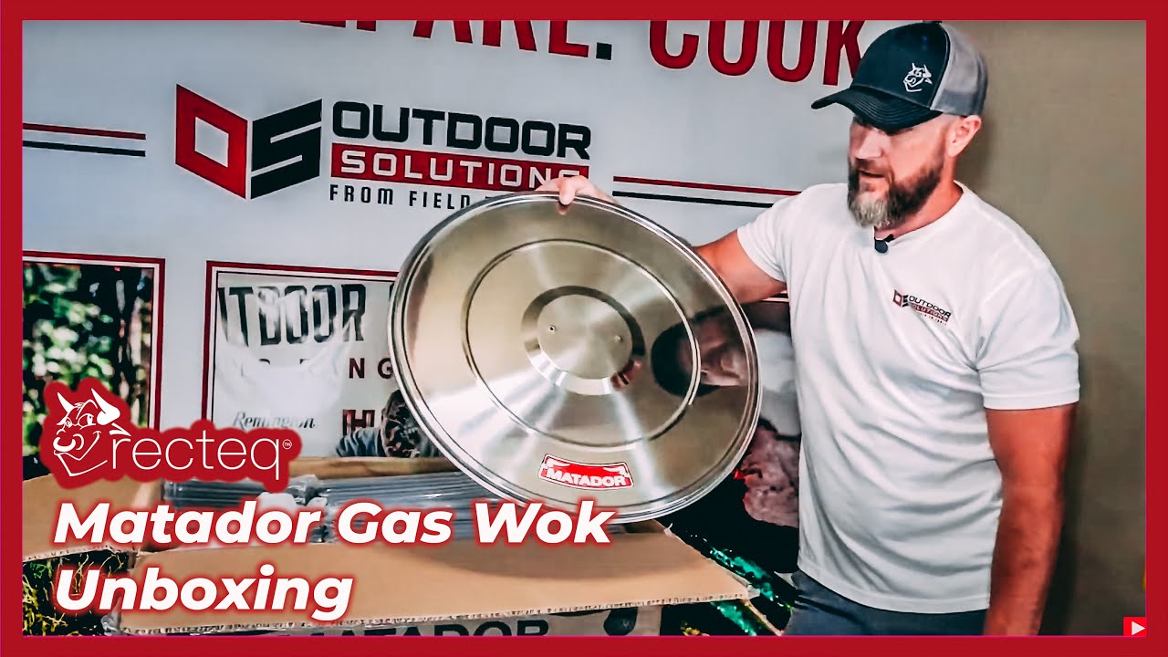 RecTeq MATADOR Gas Wok Unboxing! How To Use The RecTeq Matador RecoilTV