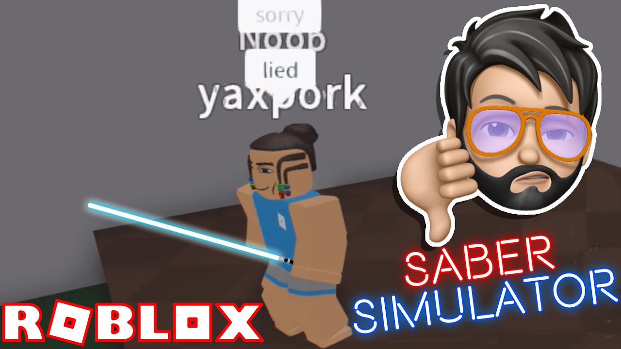 He Lied To Me Roblox Saber Simulator Level One