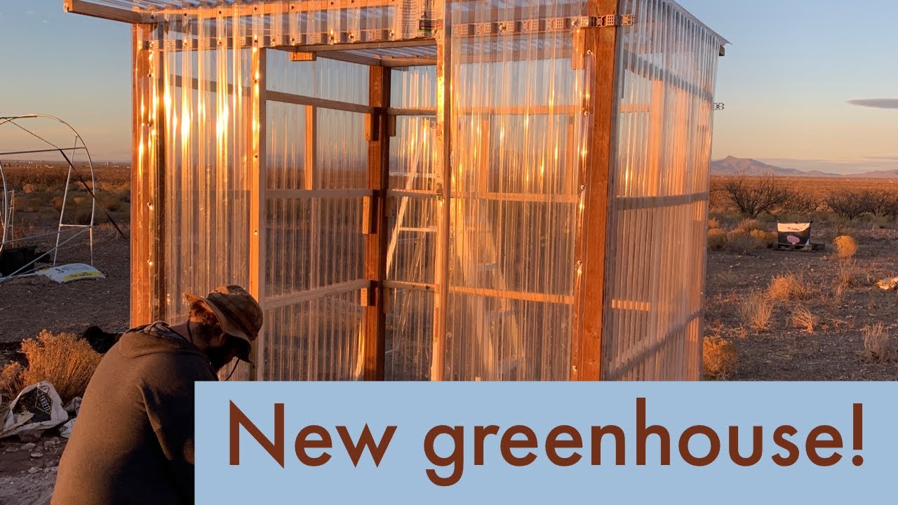 New DIY Greenhouse Desert Homestead RecoilTV