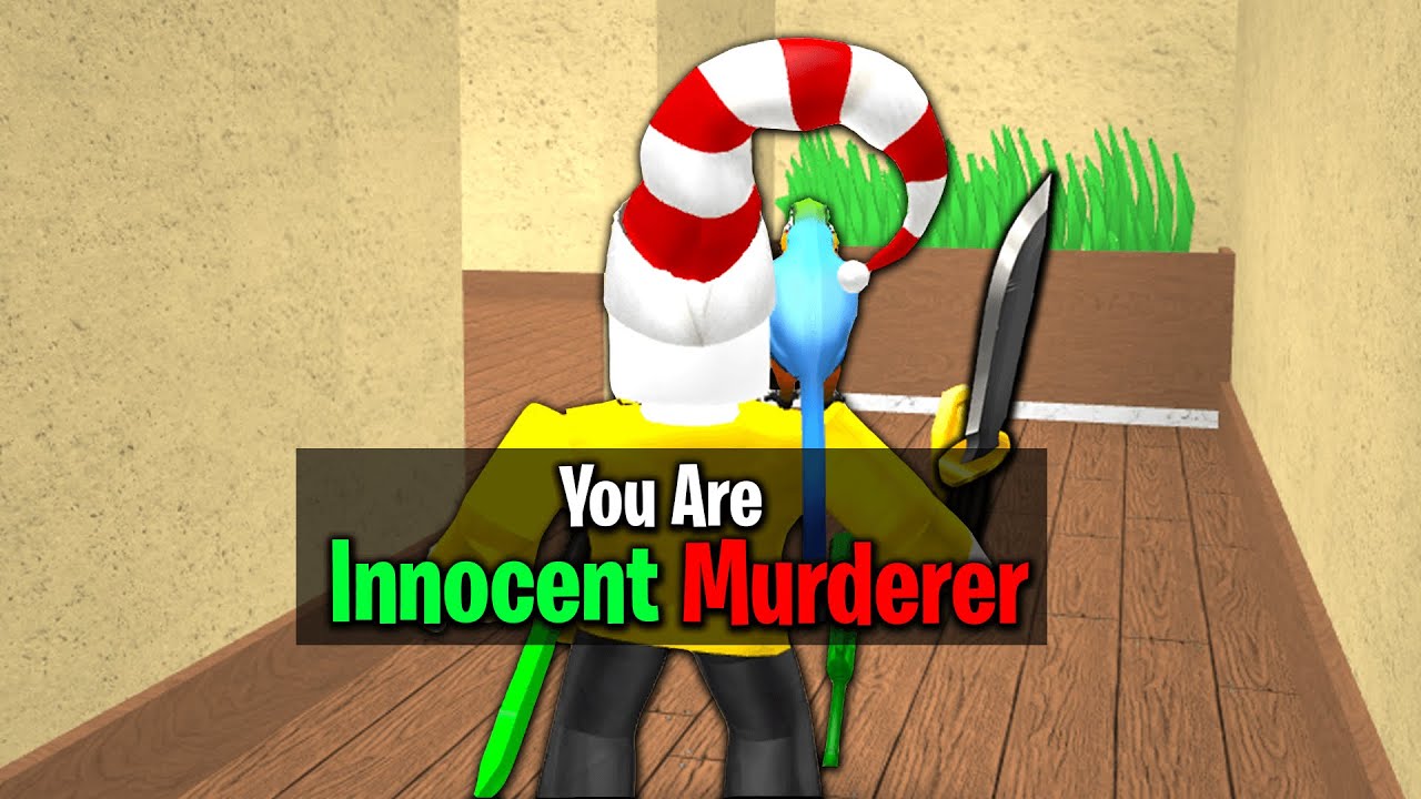 Roblox Murder Mystery 2 How To Get Murderer While Innocent Level One - roblox murder mystery youtube