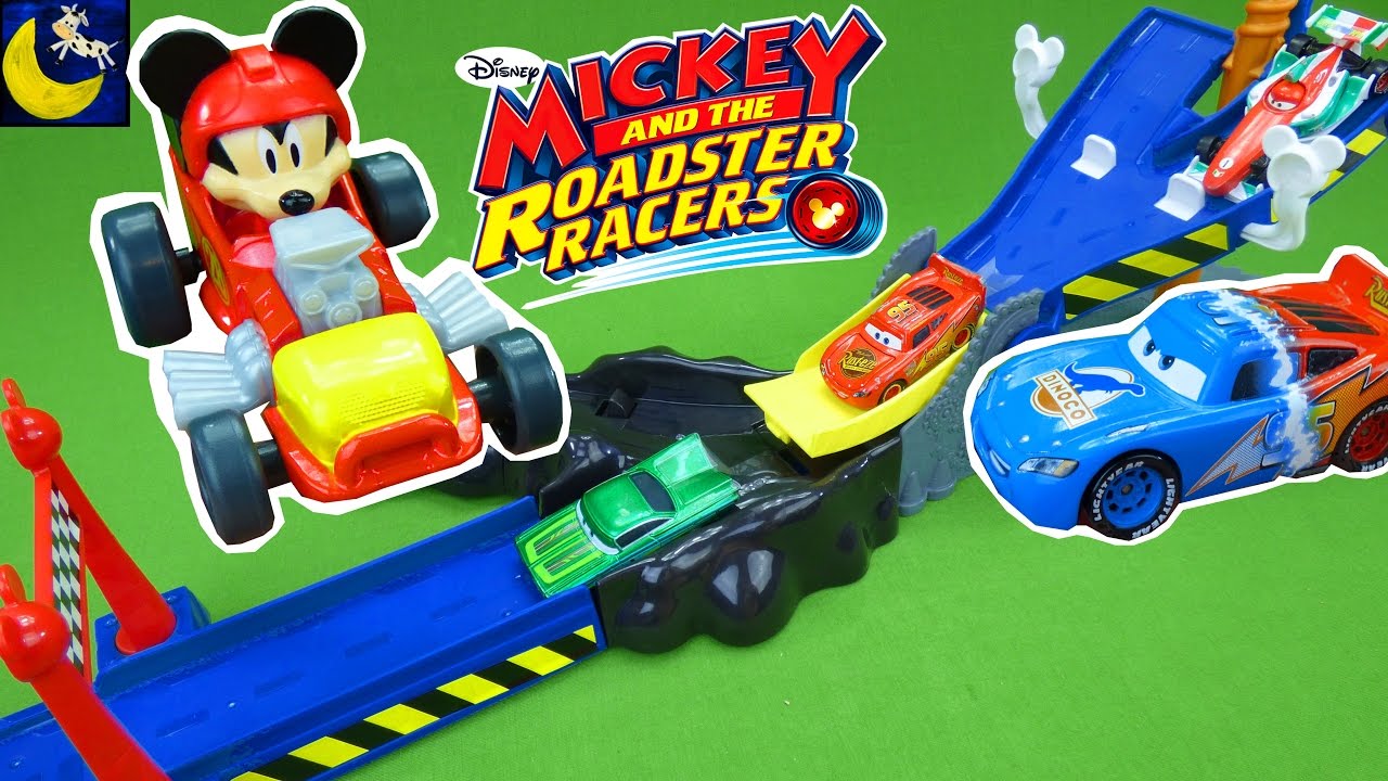 mickey mouse car track