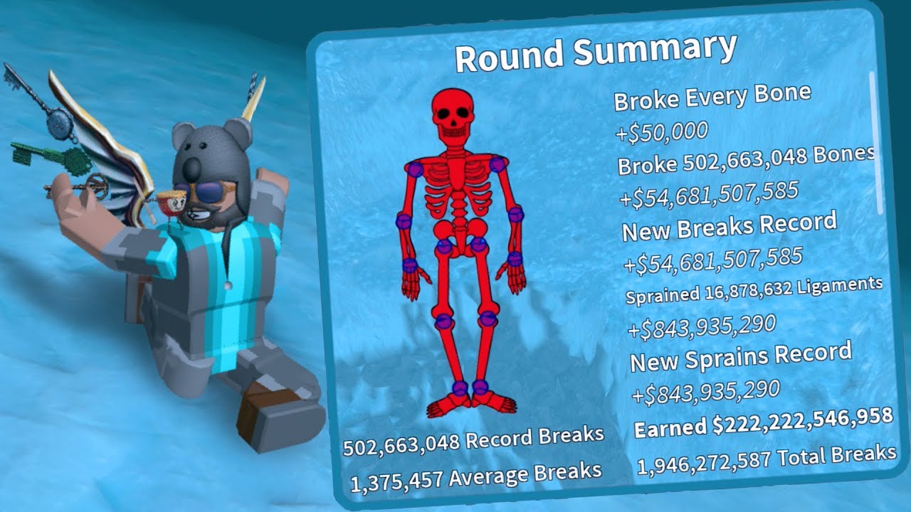 I Broke Over 500 Million Bones Broken Bones 4 Roblox Pumba Kids Tv - roblox broken bones videos roblox broken bones clips